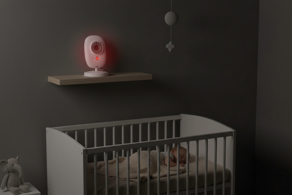 Baby Monitor with Camera & 3.5" Display | No Wi-Fi | Night Vision | 2-Way Audio