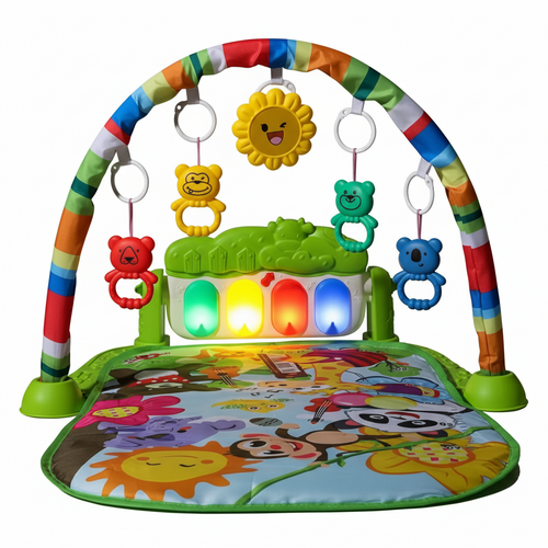 Baby Activity Play Gym with Piano & Lights