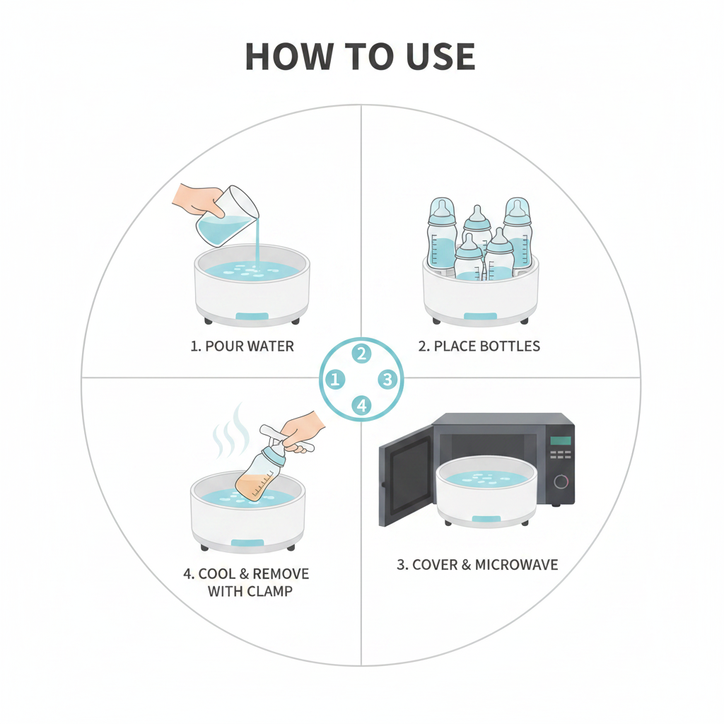 Microwave Steam Sterilizer